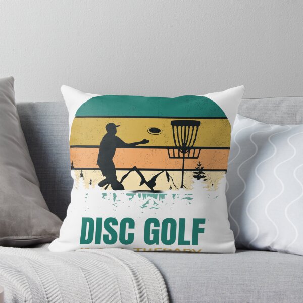 Item preview, Disc Golf is My Therapy Retro Sunset Player Graphic designed and sold by VISIONSTURME.