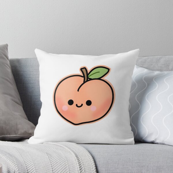 Item preview, Just Peachy - Happy Fruit Gift Art designed and sold by soaddigitalstudios.
