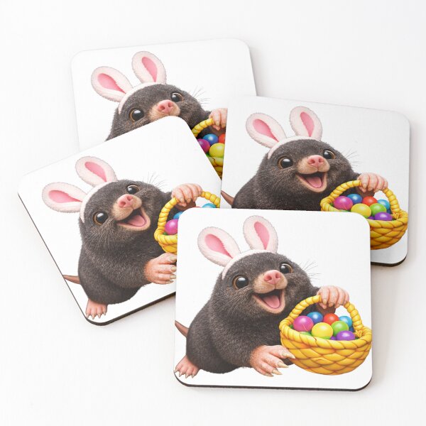 Item preview, Mole 1 Easter Basket designed and sold by Sillytoe.