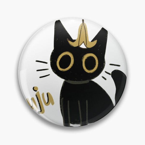 Artikelvorschau, Illustration von Juju, der schwarzen Katze mit Bananenhut entworfen und verkauft von Marceljona.