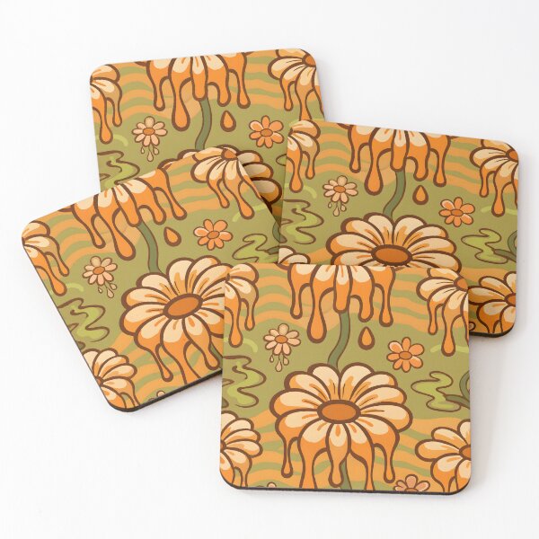 Artikelvorschau, Groovy Melting Daisy Pattern Phone Case entworfen und verkauft von Dark Energy.