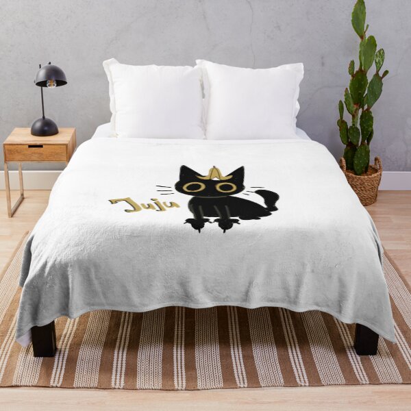 Artikelvorschau, Illustration von Juju, der schwarzen Katze mit Bananenhut entworfen und verkauft von Marceljona.