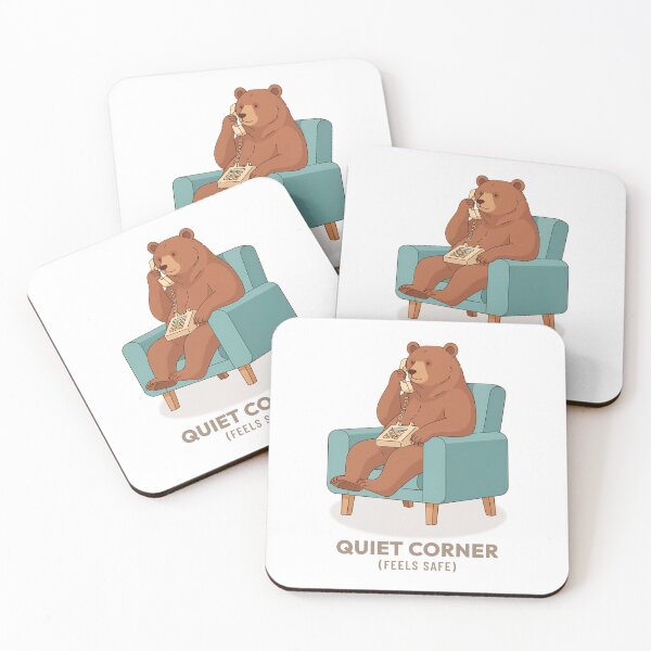 Item preview, Cozy Bear Dialing Landline Telephone Vintage Aesthetic designed and sold by COZY VINTAGE animal.