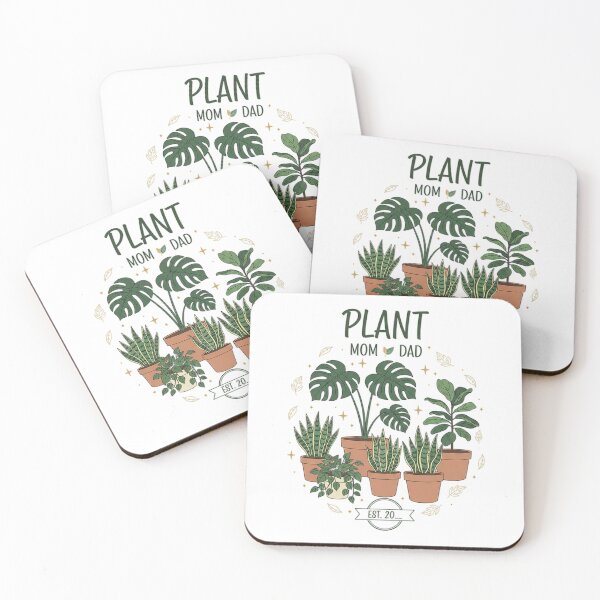Item preview, Plant Mom Dad Houseplant Collection Botanical Illustration Design designed and sold by cannsuh.