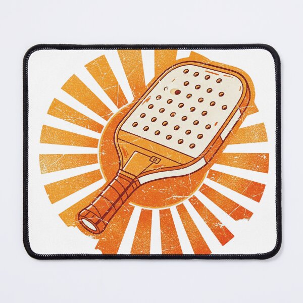 Item preview, Retro Pickleball Paddle Minimalist Sunset Sport Graphic designed and sold by VISIONSTURME.