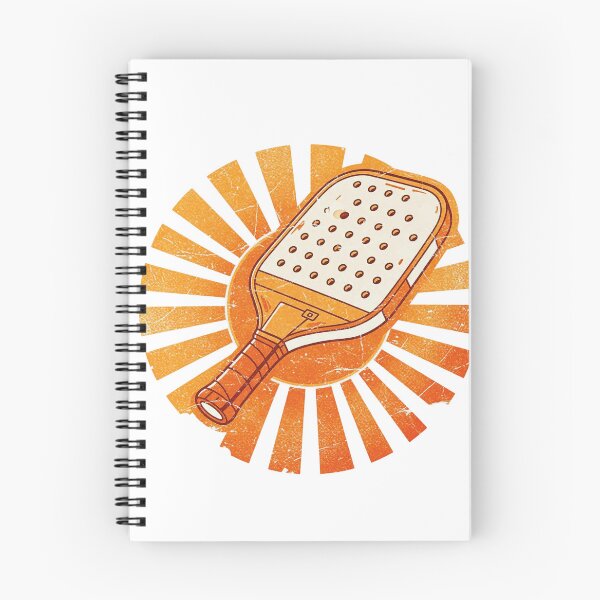 Item preview, Retro Pickleball Paddle Minimalist Sunset Sport Graphic designed and sold by VISIONSTURME.