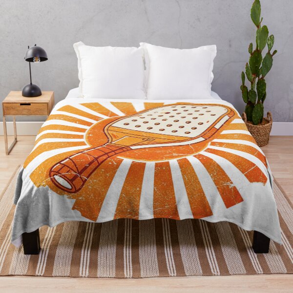 Item preview, Retro Pickleball Paddle Minimalist Sunset Sport Graphic designed and sold by VISIONSTURME.