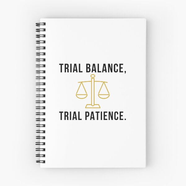 Item preview, Trial Balance Trial Patience Funny Accounting designed and sold by FCA SIR MERCH .