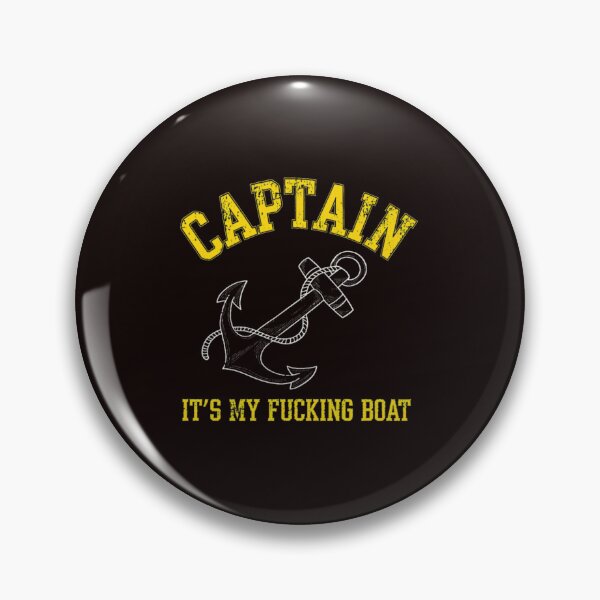 Item preview, Captain Boat Nautical Anchor Statement designed and sold by MouDesignArt.