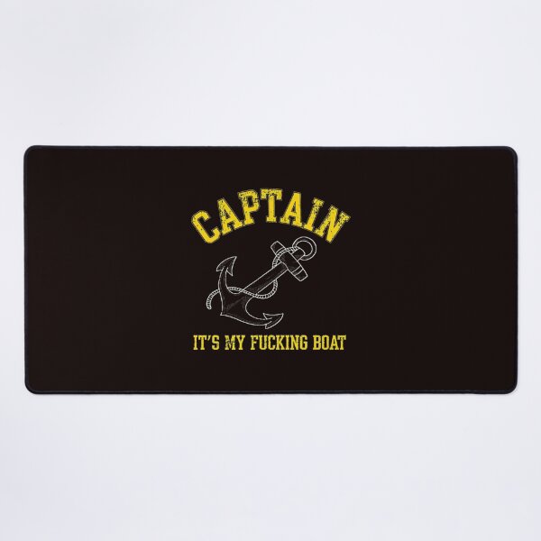Item preview, Captain Boat Nautical Anchor Statement designed and sold by MouDesignArt.