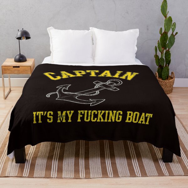 Item preview, Captain Boat Nautical Anchor Statement designed and sold by MouDesignArt.