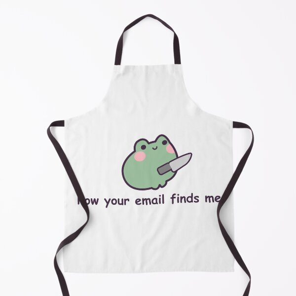 Item preview, How Your Email Finds Me w/ a Frog designed and sold by GenAndStacy615.