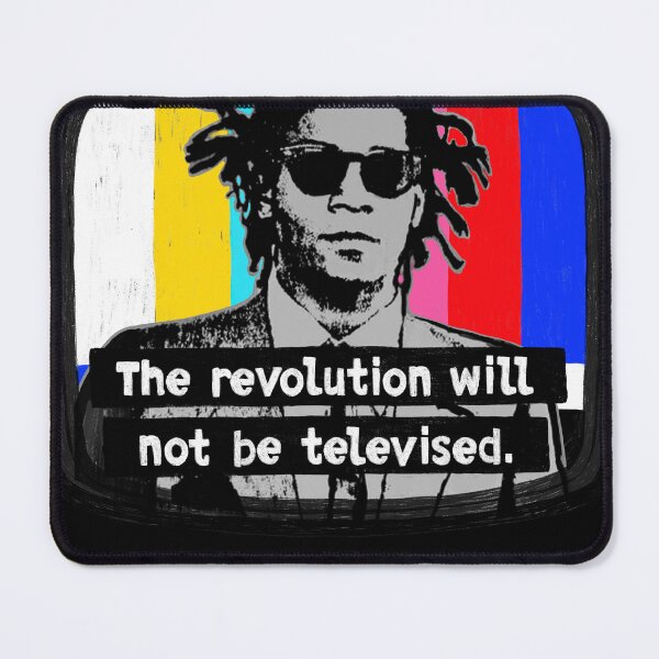 Item preview, Baskia showcases Gil Scott Heron The revolution will not be televised designed and sold by FFFFt.