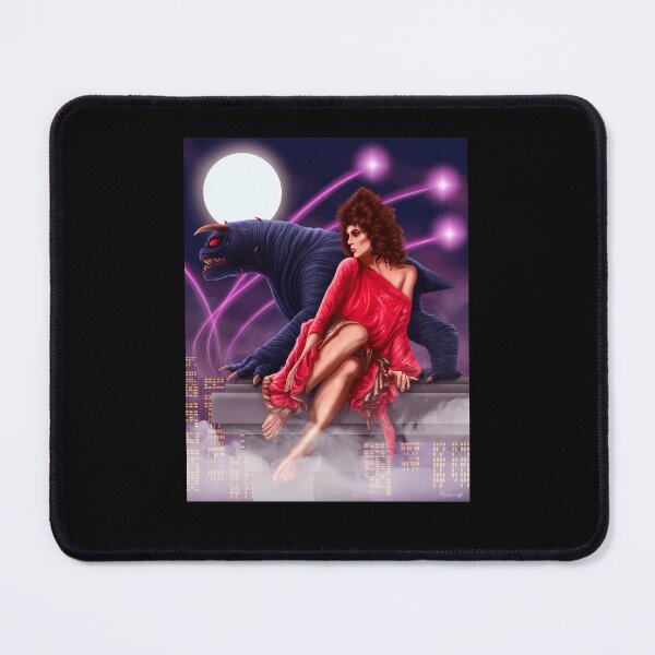 Item preview, Retro Synthwave Beast and Woman Graphic designed and sold by MichelleDayleys.