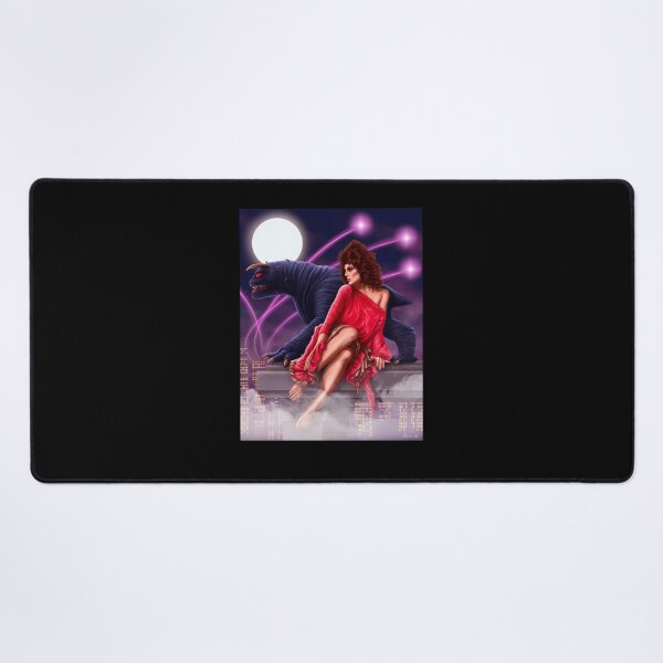 Item preview, Retro Synthwave Beast and Woman Graphic designed and sold by MichelleDayleys.
