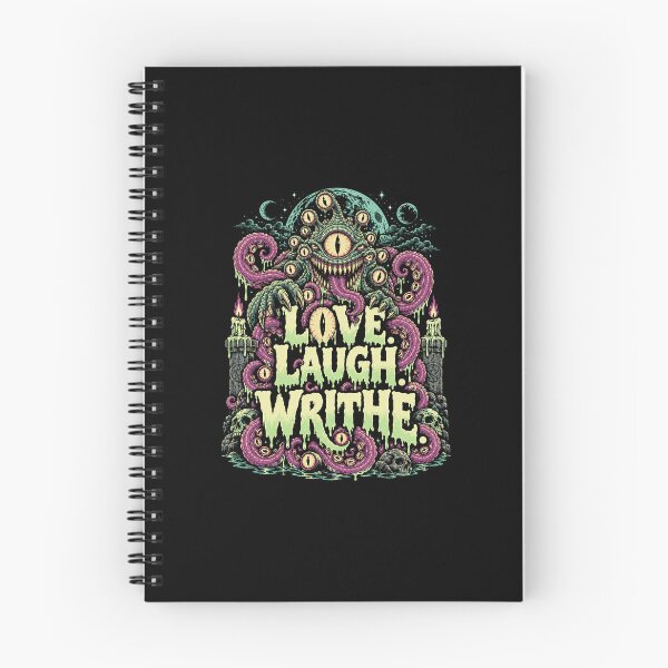 Item preview, Love. Laugh. Writhe. – Eldritch Horror Inspiration designed and sold by ChickenFund.