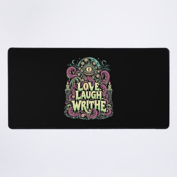 Item preview, Love. Laugh. Writhe. – Eldritch Horror Inspiration designed and sold by ChickenFund.