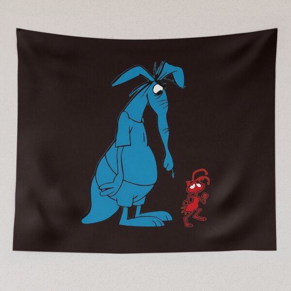 Item preview, Ant and Aardvark Blue and Red Characters designed and sold by MouDesignArt.