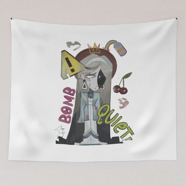 Item preview, Quiet Bomb Sad Goth Girl Collage designed and sold by Marceljona.