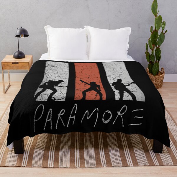 Item preview, paramore band silhouette rock portrait designed and sold by milentagen.