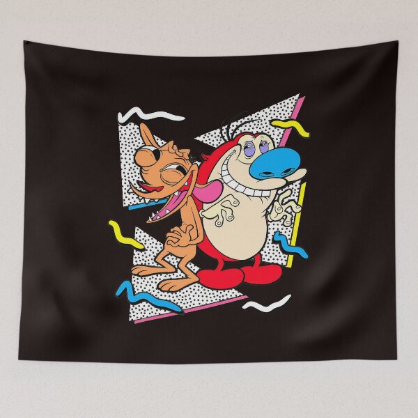 Item preview, Ren Stimpy Retro 90s Pop Culture  designed and sold by MouDesignArt.