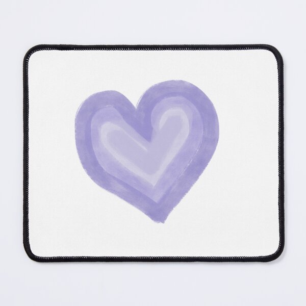 Item preview, Mended Heart – Purple Watercolor Heart Painting Art designed and sold by soaddigitalstudios.