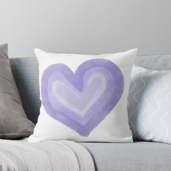 Item preview, Mended Heart – Purple Watercolor Heart Painting Art designed and sold by soaddigitalstudios.