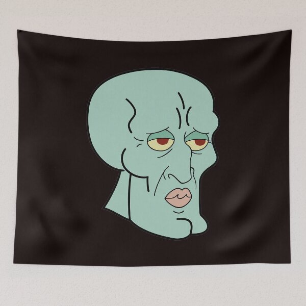 Item preview, Handsome Squidward Face - I'm Ready designed and sold by MouDesignArt.