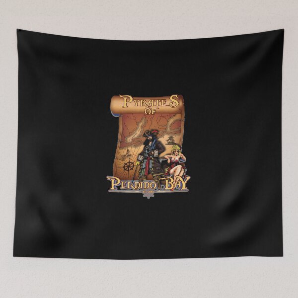 Item preview, Vintage Pirate Map Caribbean Adventure Graphic designed and sold by MichelleDayleys.