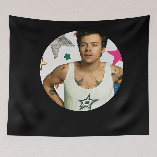 Item preview, Harry Styles Dallas Stars Inspired Music Fan Design designed and sold by Khescoiu.