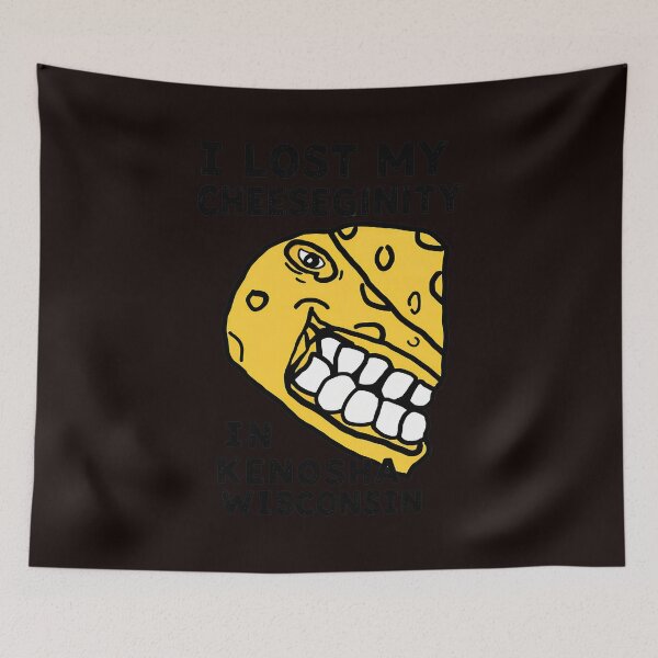 Item preview, Funny Cheese Sayings Kenosha Wisconsin designed and sold by MouDesignArt.