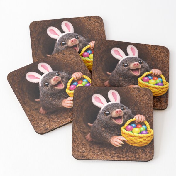 Item preview, Mole 2 Easter Eggs designed and sold by Sillytoe.