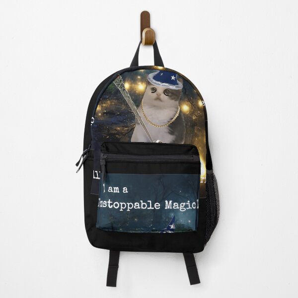 Item preview, Funny Wizard Cat Meme Magic Lord designed and sold by MichelleDayleys.