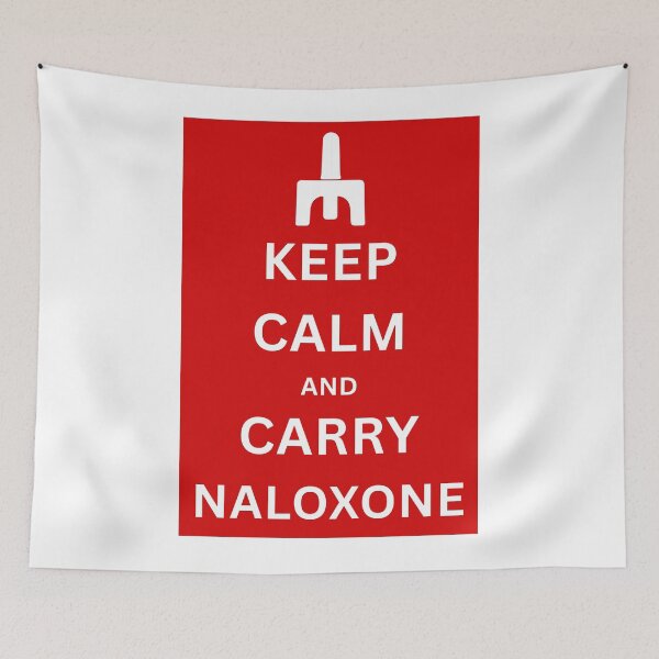 Item preview, Keep Calm and Carry Naloxone designed and sold by GenAndStacy615.