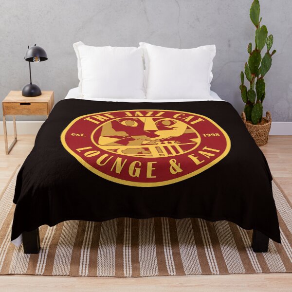 Item preview, Jazz Cat Lounge Bar Retro Emblem designed and sold by MouDesignArt.