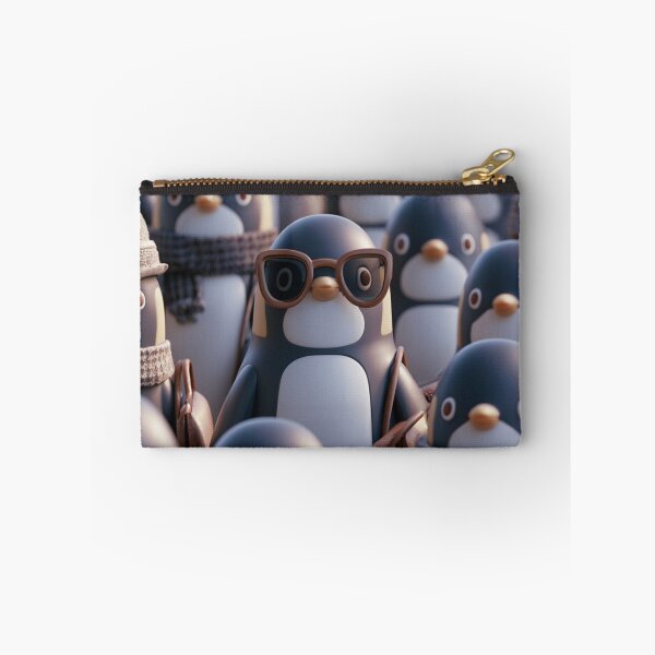 Item preview, Stylized Penguin Crowds designed and sold by baksuart.