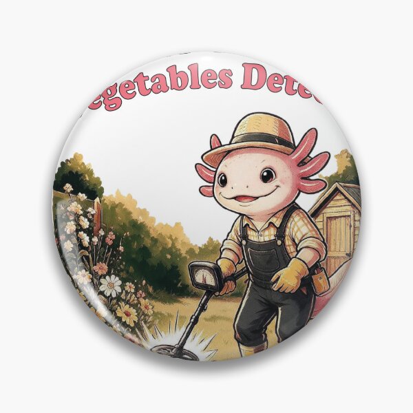 Item preview, Axolotl Gardener Vegetables Detector Funny designed and sold by VISIONSTURME.