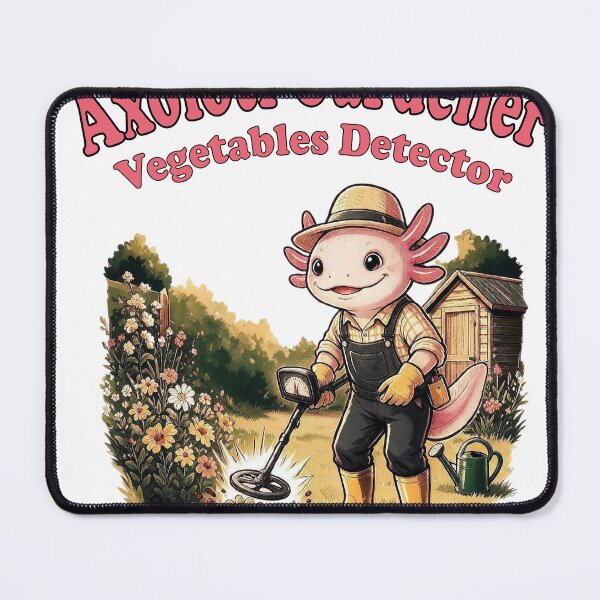 Item preview, Axolotl Gardener Vegetables Detector Funny designed and sold by VISIONSTURME.