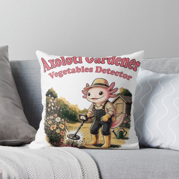 Item preview, Axolotl Gardener Vegetables Detector Funny designed and sold by VISIONSTURME.
