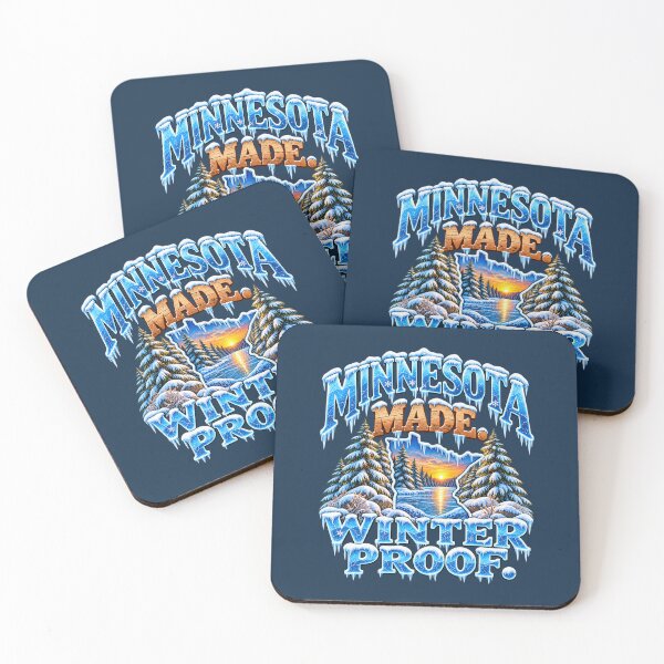 Item preview, Minnesota Made Winter Proof – Icy Minnesota Winter Pride designed and sold by HO•Designs.