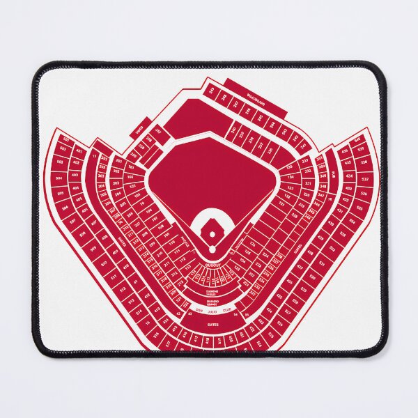 Item preview, Los Angeles Anaheim Angels Stadium Baseball designed and sold by Kate Loo.