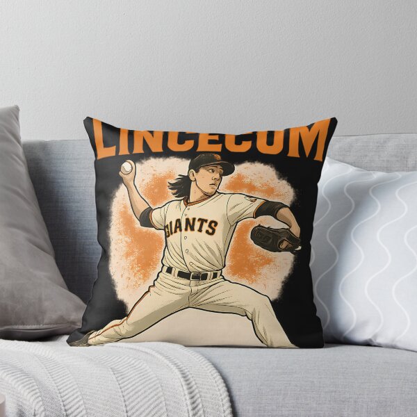 Aperçu de l'œuvre Tim Lincecum, légende du baseball, lanceur créée et vendue par Kate Loo.