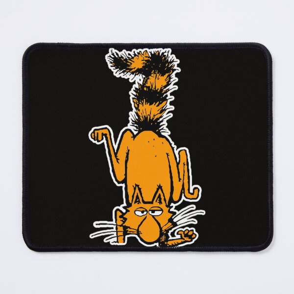 Item preview, Orange Feline Upside Down designed and sold by Hector-Studio.