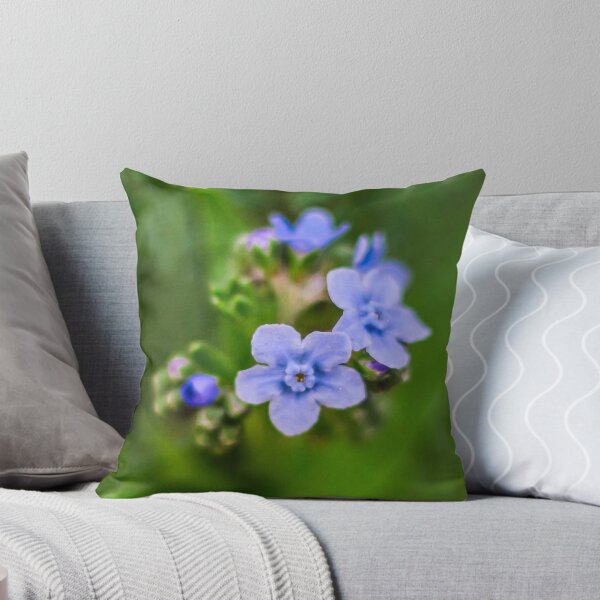 Item preview, Forget Me Not Flowers 1x1 designed and sold by PhotoArtbyGrace.