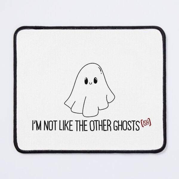 Item preview, Not Like The Other Ghosts — Halloween Design Art designed and sold by soaddigitalstudios.