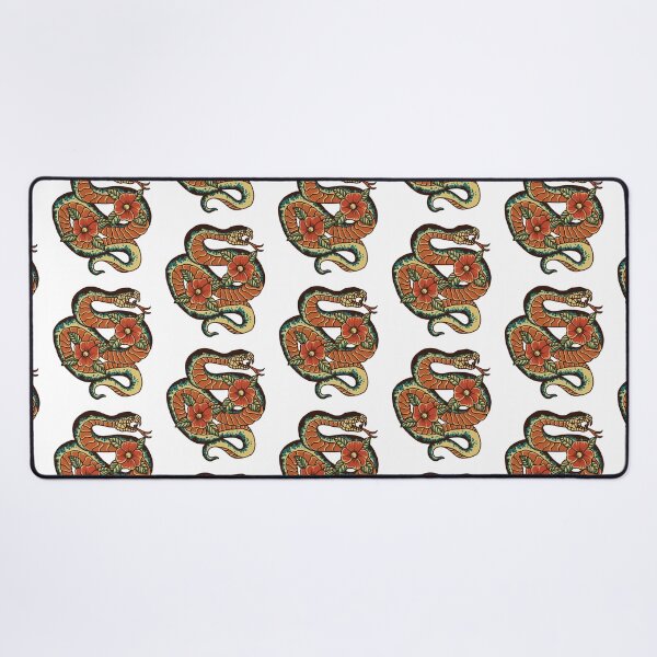 Item preview, Snake and Flowers designed and sold by the-craft-shop.