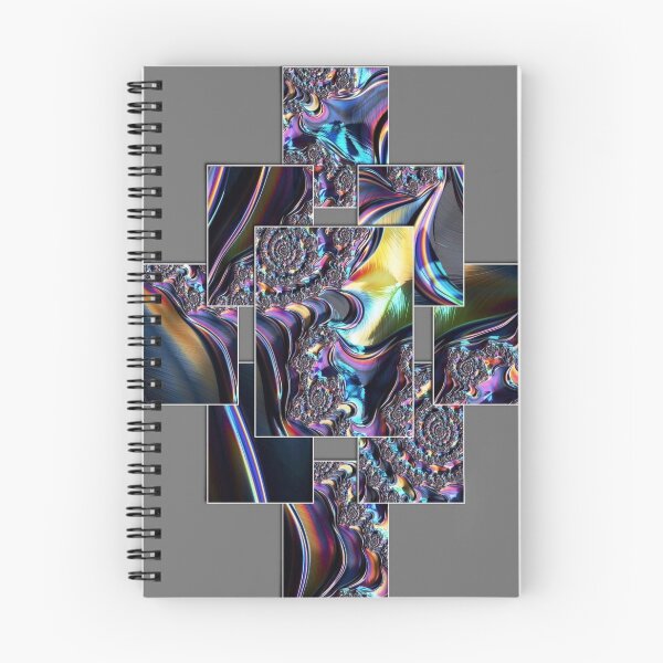 Item preview, Iridescent Fractal Wave Multi-Panel designed and sold by KingsArtworx 2.