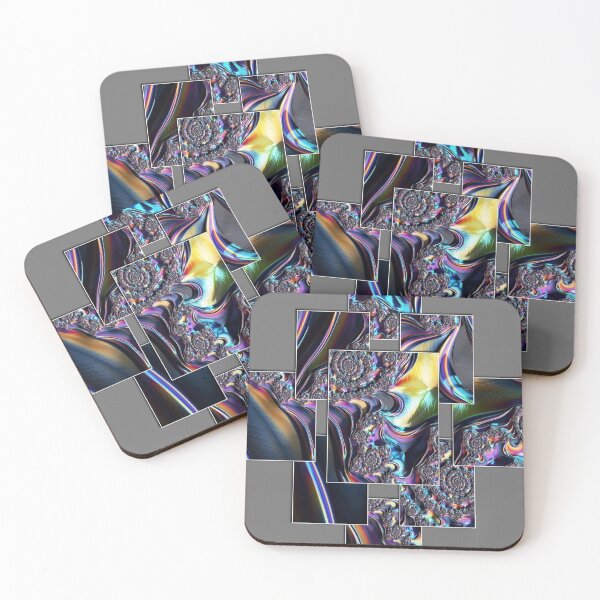 Item preview, Iridescent Fractal Wave Multi-Panel designed and sold by KingsArtworx 2.