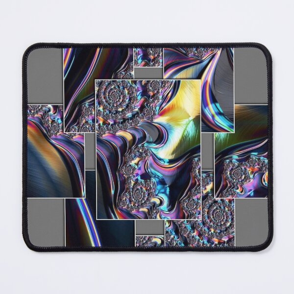 Item preview, Iridescent Fractal Wave Multi-Panel designed and sold by KingsArtworx 2.