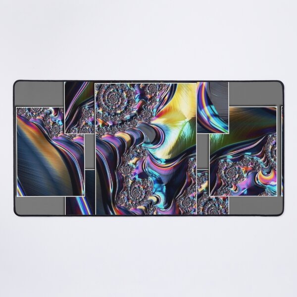 Item preview, Iridescent Fractal Wave Multi-Panel designed and sold by KingsArtworx 2.